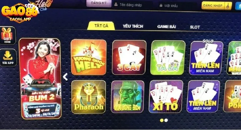 Hướng Dẫn Tham Gia Game Bài Trên Gao86