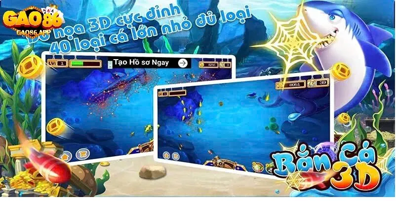 Tại sao Bắn Cá 3D trên Gao86 thu hút đông đảo người chơi?